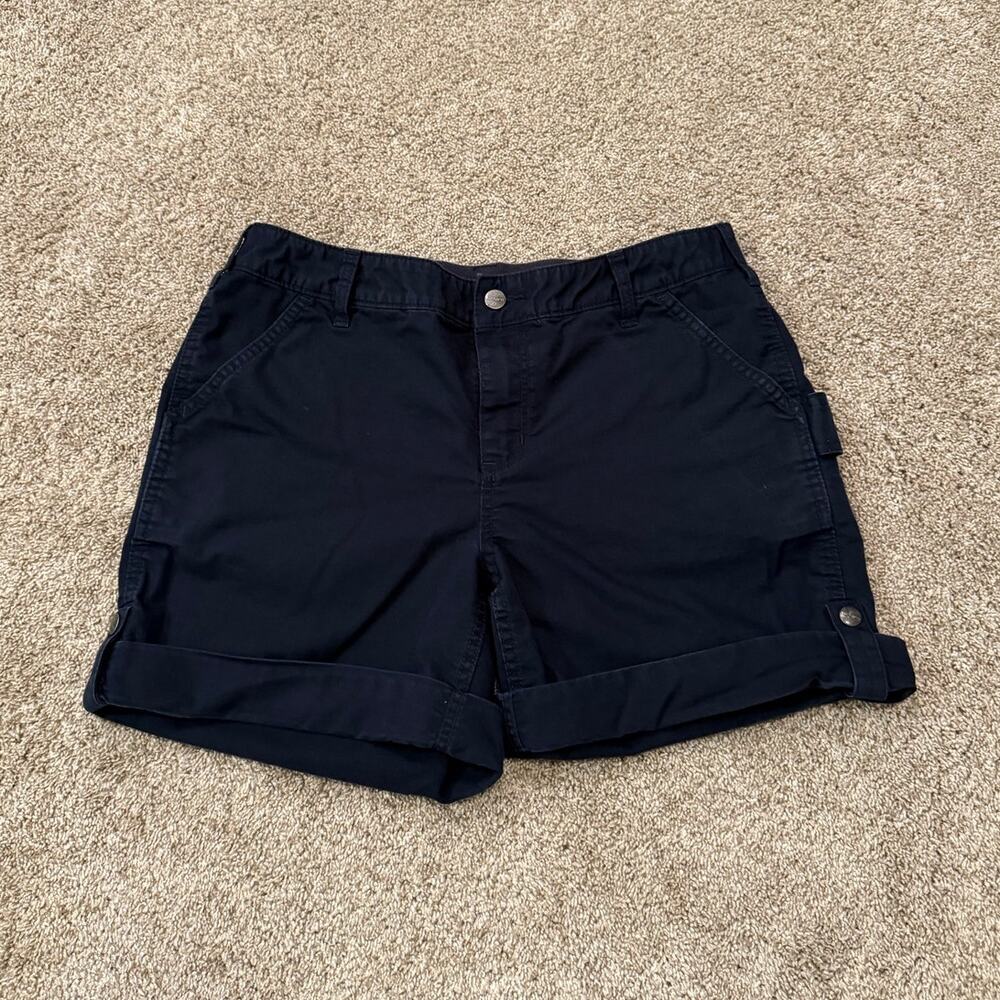 Carhartt Women's Dark Navy Utility Shorts